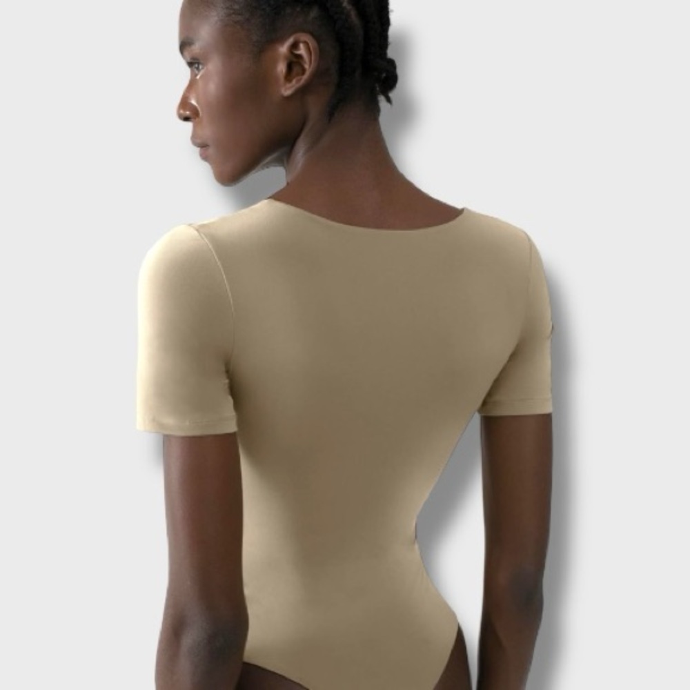 Pumiey Beige Bodysuit - S - Picture 2 of 8